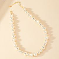 Lady Simple Style Solid Color Beaded Beaded Women's Necklace main image 5