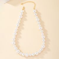 Lady Simple Style Solid Color Beaded Beaded Women's Necklace main image 7
