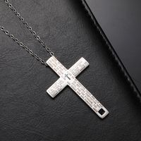 Casual Retro Cross Stainless Steel Men's Pendant Necklace main image 7