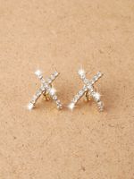 1 Pair Ig Style Simple Style Letter Zinc Alloy Ear Cuffs main image 4
