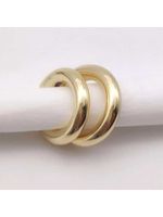 1 Pair Ig Style Simple Style C Shape Solid Color Zinc Alloy Ear Cuffs main image 2