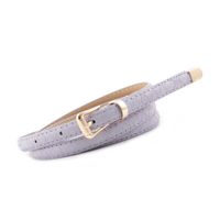 Fashion Woman Snake Metal Buckle Thin Belt Strap For Jeans Multicolor Nhpo134230 sku image 2