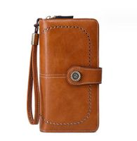 Women's Solid Color Pu Leather Buckle Wallets sku image 6