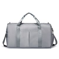 Unisex Classic Style Solid Color Nylon Travel Bags main image 2