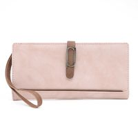 Women's Solid Color Pu Leather Buckle Wallets sku image 2