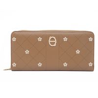 Women's Flower Pu Leather Buckle Wallets sku image 6