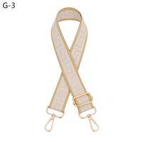 Polyester Color Block Bag Strap sku image 3