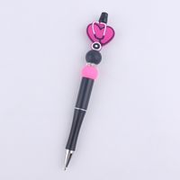 1 Piece Heart Shape Class Learning Daily Mixed Materials Cute Gel Pen sku image 2