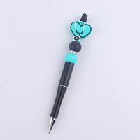 1 Piece Heart Shape Class Learning Daily Mixed Materials Cute Gel Pen sku image 4