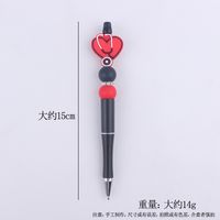 1 Piece Heart Shape Class Learning Daily Mixed Materials Cute Gel Pen main image 6