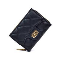 Women's All Seasons Pu Leather Solid Color Sweet Simple Style Square Zipper Card Holder Coin Purse sku image 6