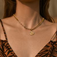 Rétro Style Simple Géométrique Le Cuivre Perlé Émail Placage Plaqué Or 18k Collier sku image 43