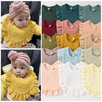 Simple Style Solid Color Cotton Burp Cloths Baby Accessories main image 6