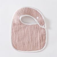 Simple Style Solid Color Cotton Bib Baby Accessories sku image 6