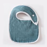 Simple Style Solid Color Cotton Bib Baby Accessories sku image 1