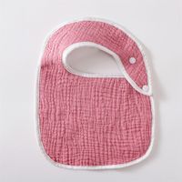 Simple Style Solid Color Cotton Bib Baby Accessories sku image 5