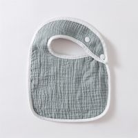 Simple Style Solid Color Cotton Bib Baby Accessories sku image 13
