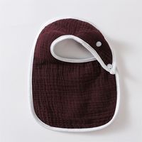 Simple Style Solid Color Cotton Bib Baby Accessories sku image 10