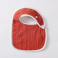 Simple Style Solid Color Cotton Bib Baby Accessories sku image 16