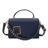 Women's Small Pu Leather Solid Color Basic Square Zipper Shoulder Bag Handbag Crossbody Bag sku image 6