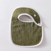Simple Style Solid Color Cotton Bib Baby Accessories sku image 15