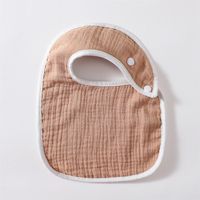 Simple Style Solid Color Cotton Bib Baby Accessories sku image 19