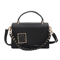 Women's Small Pu Leather Solid Color Basic Square Zipper Shoulder Bag Handbag Crossbody Bag sku image 2