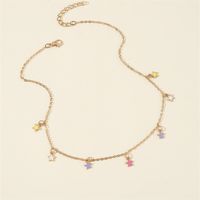 Sweet Star Alloy Chain Women's Necklace main image 4