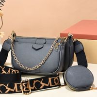 Women's Small Pu Leather Solid Color Basic Streetwear Square Zipper Shoulder Bag Crossbody Bag sku image 6