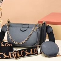 Women's Small Pu Leather Solid Color Basic Streetwear Square Zipper Shoulder Bag Crossbody Bag main image 6