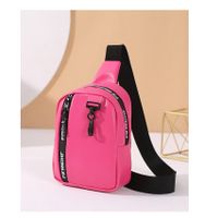 Women's Streetwear Solid Color Pu Leather Waist Bags sku image 4