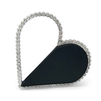 Women's All Seasons Pu Leather Heart Shape Elegant Cute Heart-shaped Zipper Clutch Bag main image 2