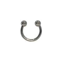 Simple Style U Shape Stainless Steel Lip Stud Nose Ring In Bulk main image 2