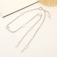 Simple Style Flower Metal Plating Chain Mobile Phone Chain main image 4
