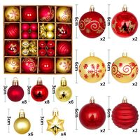 Christmas Luxurious Castle Snowflake Plastic Party Festival Decorative Props sku image 17