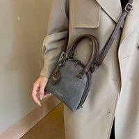 Women's All Seasons Denim Solid Color Elegant Vacation Streetwear Sewing Thread Semicircle Zipper Handbag main image 5