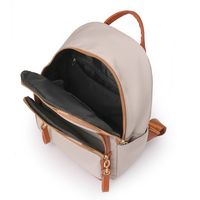 Waterproof Solid Color Casual Shopping Women's Backpack main image 4