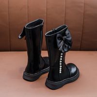 Girl's Streetwear Solid Color Round Toe Martin Boots main image 4