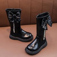 Girl's Streetwear Solid Color Round Toe Martin Boots main image 3