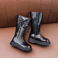 Girl's Streetwear Solid Color Round Toe Martin Boots main image 2