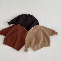 Basic Solid Color Cotton Hoodies & Knitwears main image 5