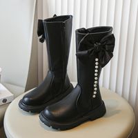 Girl's Streetwear Solid Color Round Toe Martin Boots sku image 22