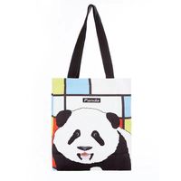 Women's Letter Panda Cute Shopping Bags sku image 2