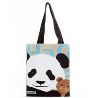 Women's Letter Panda Cute Shopping Bags sku image 3