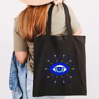 Women's Letter Devil's Eye Classic Style Shopping Bags sku image 19