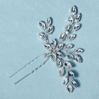 Retro Schneeflocke Strass Haarnadel main image 5