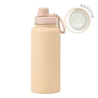 Fashion Solid Color Stainless Steel Thermos Cup 1 Piece sku image 22