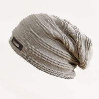 Unisex Casual Simple Style Solid Color Eaveless Wool Cap main image 1