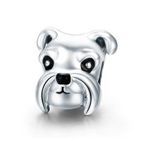 Casual Cute Dog Sterling Silver Jewelry Accessories sku image 1