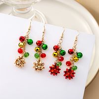 1 Pair Ig Style Bell Chain Alloy Drop Earrings main image 6